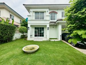 For RentHouseSeri Thai, Ramkhamhaeng Nida : Single house for rent || Beautiful garden, large area