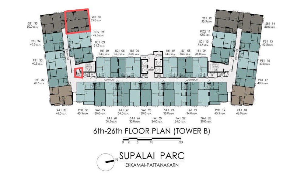 ขายดาวน์คอนโด : ราคาดีที่สุด Rare Unit!!! 2 ห้องนอน วิวสระ ราคาไม่ถึง 65,000 บาทต่อ ตร.ม.