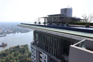 For RentCondoRama3 (Riverside),Satupadit : RiverView 2Bed,2Bath for rent 39,000 THB.