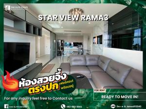 For RentCondoRama3 (Riverside),Satupadit : 🐲💫Nice room for rent 🐲💫STAR VIEW RAMA3