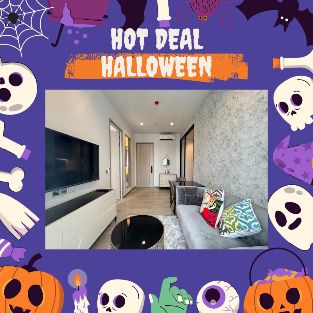 For RentCondoRatchathewi,Phayathai : 🧡🎃Hot Deal! For Rent The Address Siam-Ratchathewi | 1 Bedroom 1 Bathroom | Fully Furnished | Near BTS Ratchathewi🎃🧡