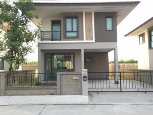 For SaleHouseLadkrabang, Suwannaphum Airport : Single house, Golden Village Bangna - King Kaew / 3 bedrooms