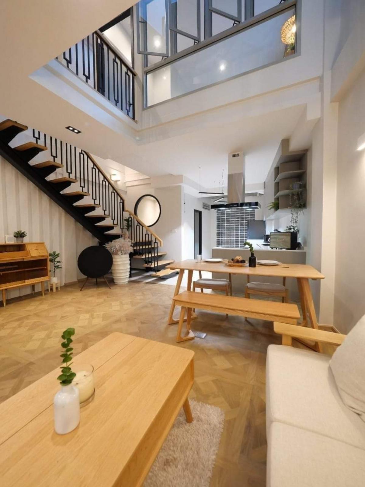 For RentTownhouseSukhumvit, Asoke, Thonglor : ️🚩For Rent : Cozy Townhome Pridi 42 / 3b3b🏷Available Oct.17, 2024 🐱Pets Friendly 🔎Near : BTS Prakanong 5 min.