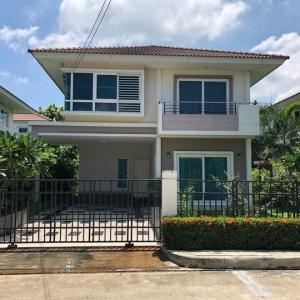 For SaleTownhouseBangna, Bearing, Lasalle : 59.3 sq m, 3 bedrooms, 3 bathrooms, 2-storey detached house, Supalai Ville Sukhumvit Srinakarin Bearing 58