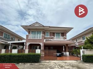 For SaleHousePattaya, Bangsaen, Chonburi : Single house for sale, Grand Manirin Village, Sam Muk-Bangsaen, Chonburi