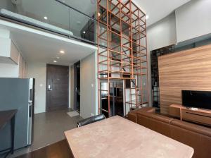 For RentCondoSukhumvit, Asoke, Thonglor : For rent C Ekkamai Condo 1Bedloft, high floor, ready to move in (4206)