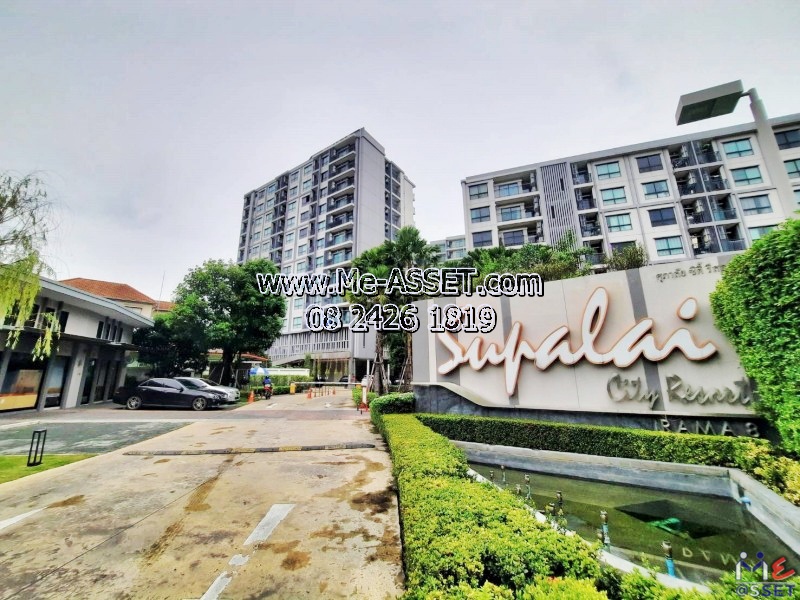 For RentCondoRama 8, Samsen, Ratchawat : For sale and rent, condo near the BTS, Arun Amarin, Saphan Phra Ram 8, Bang Yi Khan, Bang Phlat: Supalai City Resort Rama 8 Supalai City Resort Rama 8 / 67.53 sq m. : CODE NN-91363