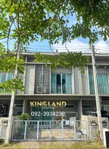 For RentTownhouseVipawadee, Don Mueang, Lak Si : For rent: 2-storey townhouse, 3 bedrooms, 2 bathrooms, furnished, Pruksa Lite Lock Don Mueang Village, Soi Thet Ratchan 45, this area is not flooded, rent 17,000 baht per month #small pets allowed