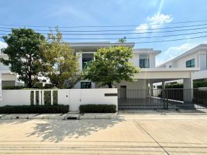 For RentHouseSamut Prakan,Samrong : ✨Single house for rent in Bangna, Manthana Bangna Km.15, fully finished 🏡