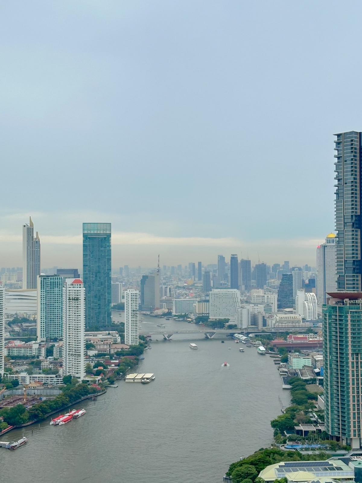 ขายคอนโดสาทร นราธิวาส : ขายคอนโดริมแม่น้ำเจ้าพระยา วิวโค้งแม่น้ำ Menam Residence คอนโด2 Bed2 Bath 88 sqm. พร้อมที่จอดรถ Fix 1 คัน🔥🔥🔥