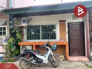 For SaleTownhouseMahachai Samut Sakhon : Townhouse for sale, Siriporn Village, Khlong Maduea, Krathum Baen, Samut Sakhon