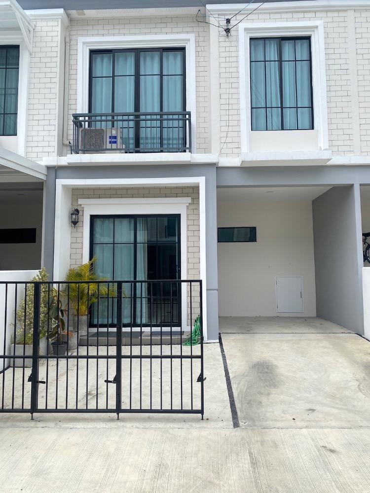 For SaleTownhouseMin Buri, Romklao : 📣⭐️🏡 Sale of a house project, Pruksa Ville, Krungthep Kreetha-Wongwaen, beautifully decorated, good location, convenient transportation