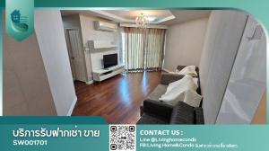 For SaleCondoRama9, Petchburi, RCA : Condo for sale Belle Grand Rama 9, high floor, 2 bedrooms, fully furnished, good location in Rama 9 area