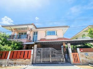 For SaleHousePathum Thani,Rangsit, Thammasat : 🏠Selling a large, spacious 2-storey house❤️