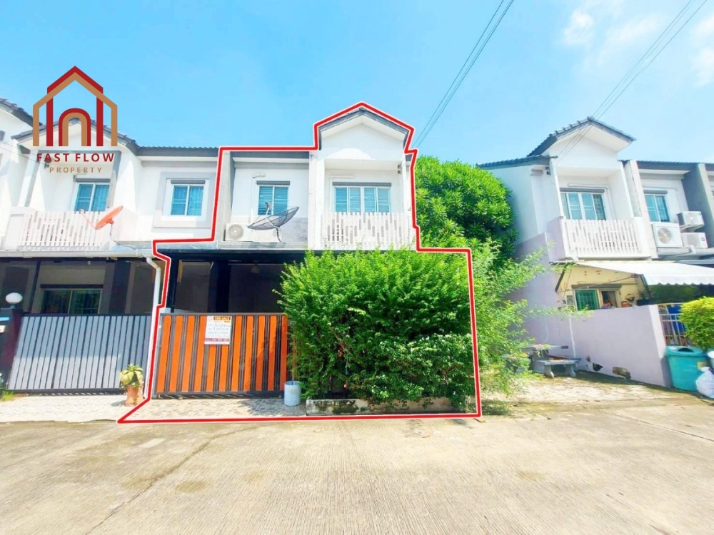 For SaleHouseVipawadee, Don Mueang, Lak Si : Townhouse for sale, Lio Nov Donmueng project, Chang Akut Uthit 13 Road, corner house, near Don Mueang Airport