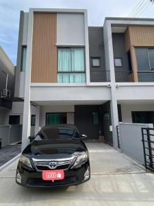 For SaleTownhouseBangna, Bearing, Lasalle : M557 Townhouse for sale, 2 floors, Pleno Sukhumvit-Bangna 2