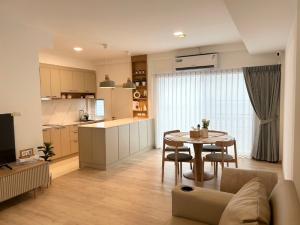 For RentTownhouseBangna, Bearing, Lasalle : For rent: Indy Bangna-Ramkhamhaeng 2, good price, new house, fully furnished