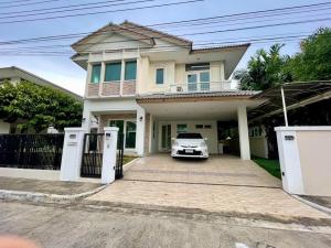 For SaleHouseBangna, Bearing, Lasalle : JW29 for sale #single house, Manthana Village, Bangna, Km.13, Bangna-Trad Road #near Mega Bangna #Bang Phli area