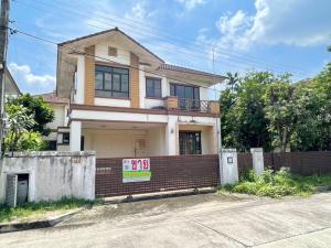 For SaleHouseNawamin, Ramindra : Cheapest sale, large detached house, 71 sq.wa., Saransiri Ram Intra 1, Panya Intra Road