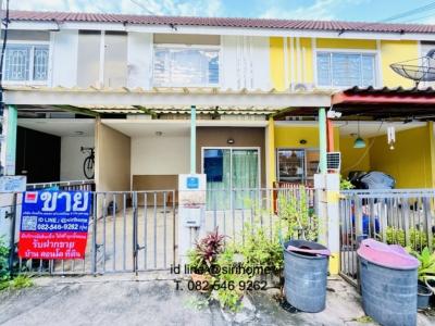 For SaleTownhousePhutthamonthon, Salaya : For sale: 2-storey townhouse, Baan Pruksa 75, Yosef-Rai Khing, Sam Phran, Nakhon Pathom, 16 sq m, near Mary Upatham School, Joseph Upatham School