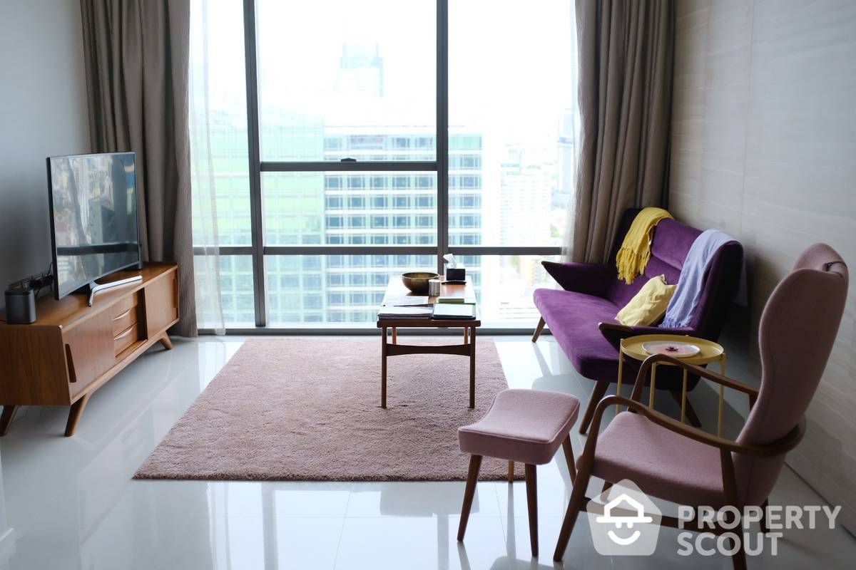 For SaleCondoWongwianyai, Charoennakor : 1-BR Condo at The Bangkok Sathorn-Taksin near BTS Krung Thon Buri