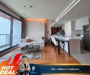 ให้เช่าคอนโดสาทร นราธิวาส : 🔥The Address Sathorn🔥 ห้องสวย ชั้นสูง เฟอร์นิเจอร์ครบ //สอบถามเพิ่มเติมที่ LineID:@promptyou5