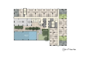 ขายดาวน์คอนโดปทุมธานี รังสิต ธรรมศาสตร์ : ขายดาวน์คอนโดTerra Residenceธรรมศาสตร์เฟส1