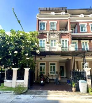 For SaleTownhouseOnnut, Udomsuk : 🔥🔥Garden Square Sukhumvit 77 for sale Garden Square Sukhumvit 77, 4-storey townhouse, corner unit