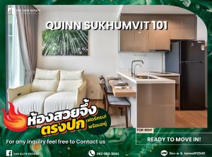 For RentCondoOnnut, Udomsuk : 🐲💫Nice room for rent 🐲💫QUINN SUKHUMVIT 101