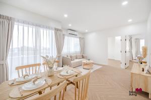 For SaleCondoBangna, Bearing, Lasalle : The village bangkok Bangna 2 bedrooms 64 sq m. 6th floor near bts Bangna