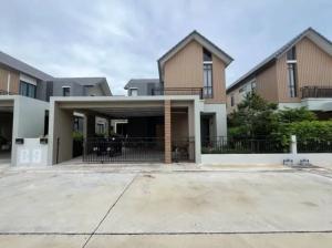 For RentHousePattaya, Bangsaen, Chonburi : House for rent Nong Mon-Bangsaen, single house, Golden Prive project, 4 bedrooms