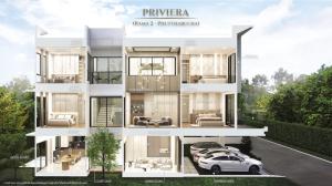 For SaleHouseRama 2, Bang Khun Thian : Priviera - 3-storey detached house, Rama 2, Phutthabucha 32, near Suankularb Wittayalai Thonburi