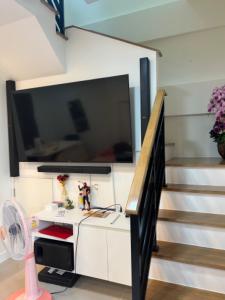 For RentTownhouseBangna, Bearing, Lasalle : Pleno Bangna Wongwean for rent Fully furnished