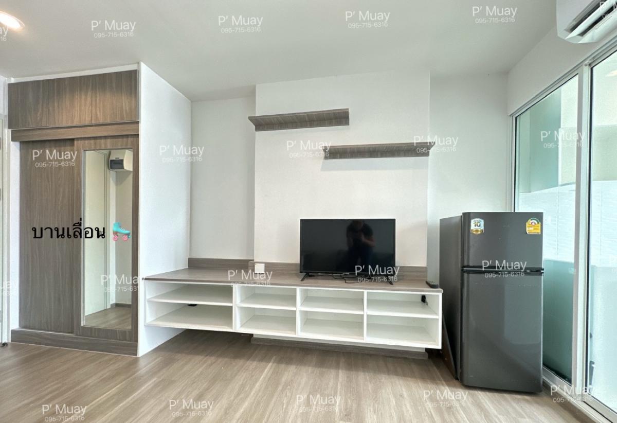 For RentCondoBang Sue, Wong Sawang, Tao Pun : ✅ Ready to move in ✅ Can be reserved for rent 🅱️ Built-in room, minimalist, open view, fully furnished 📍With washing machine #Regent Home Bang Son 28 ❤️Rental price 8,000 baht