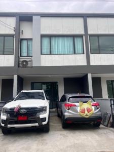 For RentTownhouseBangna, Bearing, Lasalle : Single house for rent, Pleno Bangna Ring Road, fully furnished