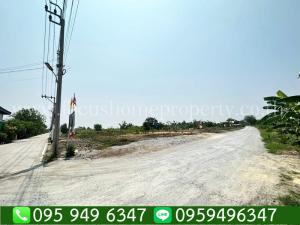 For SaleLandNonthaburi, Bang Yai, Bangbuathong : Land for sale, 4-3-27.9 rai, corner plot, Soi Wat Sang Mai, Khlong Chek, Bang Bua Thong District, Nonthaburi