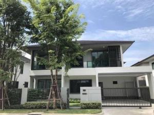 For RentHouseNawamin, Ramindra : HR1886 2-storey detached house for rent, Burasiri Watcharapol Project, Sukhapiban 5 Road, fully furnished, ready to move in