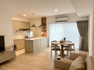 For RentTownhouseBangna, Bearing, Lasalle : House for rent Indy Bangna-Ramkhamhaeng 2, fully furnished, ready to move in