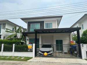 For RentHouseChaengwatana, Muangthong : For rent‼️2-storey detached house, Centro Chaiyaphruek, Chaengwattana 1, size 52.5 sq m, 4 bedrooms, 4 bathrooms, near Central Chaengwattana📍Quiet, shady village, nice to live in, friendly neighbors