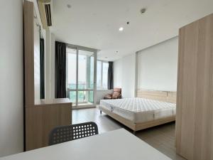 For RentCondoRama9, Petchburi, RCA : 🌀🌸FOR RENT>> TC GreenRama9>> Studio room size 28 sq m., 10th floor, Building B, beautiful view, open, high ceiling, airy, not stuffy, quiet, peaceful, near Show DC / Piyavate Hospital #LV-MO786