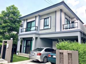 For RentHouseMin Buri, Romklao : Rent a house at Phasorn Ramkhamhaeng-Ratchadaphisek, a new house as beautiful as an angel, Soi Mistine