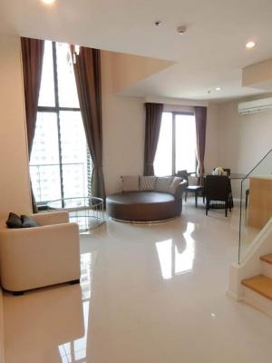 ให้เช่าคอนโดพระราม 9 เพชรบุรีตัดใหม่ RCA : “ READY TO MOVE IN 80SQM 1BEDROOM DUPLEX 3 MINS WALK TO PHETCHABURI MRT “