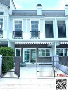 For RentTownhouseBangna, Bearing, Lasalle : Townhouse for rent, Indy 4 Bangna, Km.7, near Mega Bangna