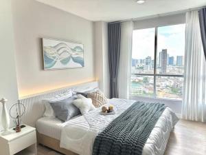 For SaleCondoOnnut, Udomsuk : ✅For sale: Condo Life at Sukhumvit 65, area 42.3 sq m, 23rd floor, 1 bedroom, 1 bathroom, kitchen, living room✅Price 4,190,000, hurry and book now🛎️