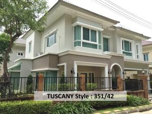 For RentHousePattaya, Bangsaen, Chonburi : Private Tuscany Fully Furnished House near J-Park, Max Value Supermarket, HomePro