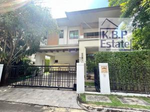 For SaleHouseChaengwatana, Muangthong : Single house for sale #Setthasiri Prachachuen Residence 4, house type 3+1 bedrooms, 4 bathrooms