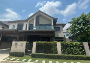 For SaleHouseChaengwatana, Muangthong : 🔥 Cheapest sale 🔥 Single house, Bangkok Boulevard-Chaengwattana 2, very new condition, 2 years, near SISB International School