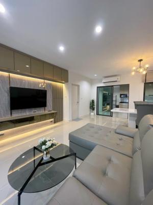 For RentTownhouseBangna, Bearing, Lasalle : (Property Code: T15106702) 🔥 4 minutes .... to Mega Bangna 🔥👉The best location, potential Bangna Km.7 👈🏘Townhouse for rent, PLENO Sukhumvit - Bangna 3 project