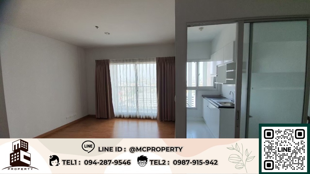 For SaleCondoBang kae, Phetkasem : For sale: Parkland Petchkasem (Bang Khae) 2 bedrooms, 2 bathrooms, 60 sq m, corner room, 16th floor, empty room