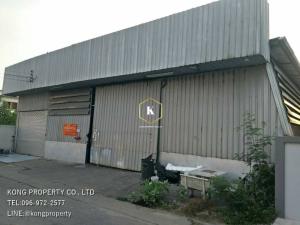 For RentWarehouseSeri Thai, Ramkhamhaeng Nida : Warehouse for rent, Seri Thai, Bueng Kum, Bangkok, with office, 400 sq m.